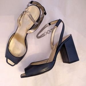 DKNY leather sandals